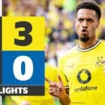 Штуттгарт 0:1 Боруссия Дортмунд. Бундесліга. Видео